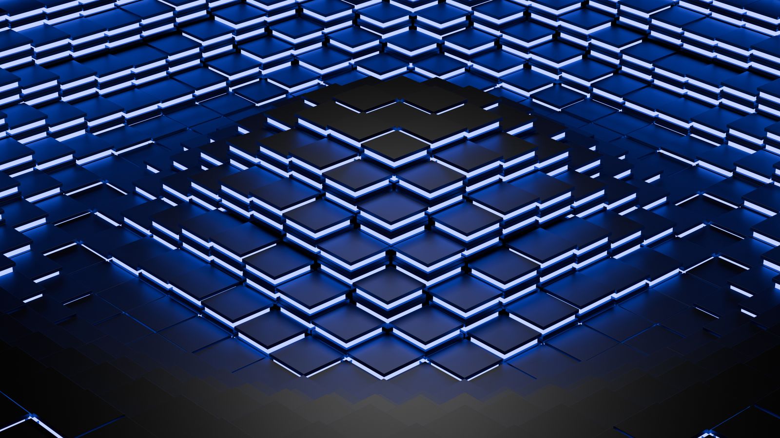 Abstract geometric technology pattern